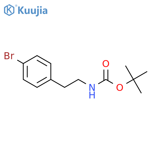 N-Boc-2-(4-bromophenyl)ethylamine structure