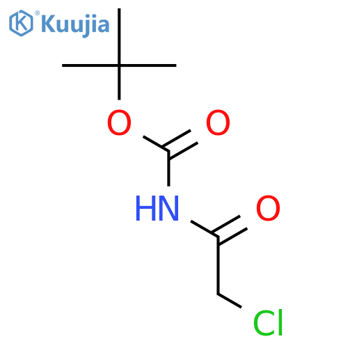Carbamic acid,N-(2-chloroacetyl)-, 1,1-dimethylethyl ester structure