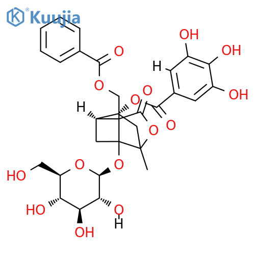 4-O-galloylalbiflorin structure
