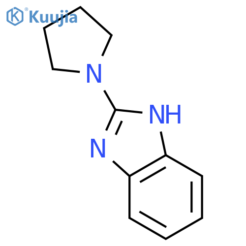 2-(1-Pyrrolidinyl)-1H-benzimidazole structure