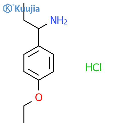 1-(4-Ethoxyphenyl)propylamine Hydrochloride structure