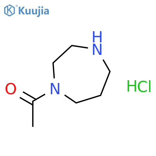 1-Acetyl-1,4-diazepane Hydrochloride structure