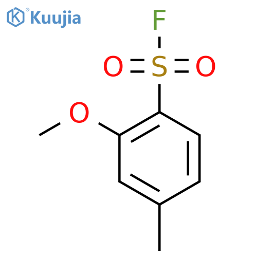 2-Methoxy-4-methylbenzene-1-sulfonyl fluoride structure