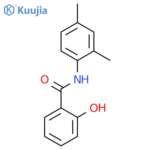 Benzamide, N-(2,4-dimethylphenyl)-2-hydroxy- structure