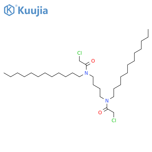 Acetamide, N,N'-1,4-butanediylbis[2-chloro-N-dodecyl- structure
