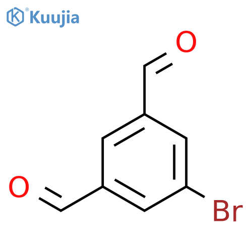 5-bromobenzene-1,3-dicarbaldehyde structure