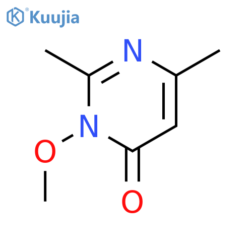 3-Methoxy-2,6-dimethylpyrimidin-4(3H)-one structure