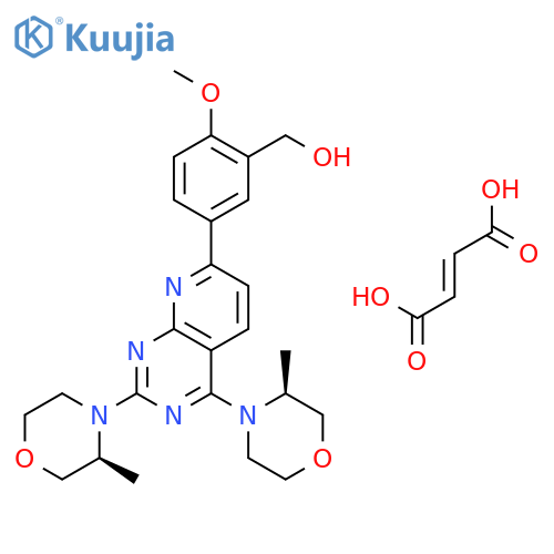 AZD8055 FuMaric acid structure
