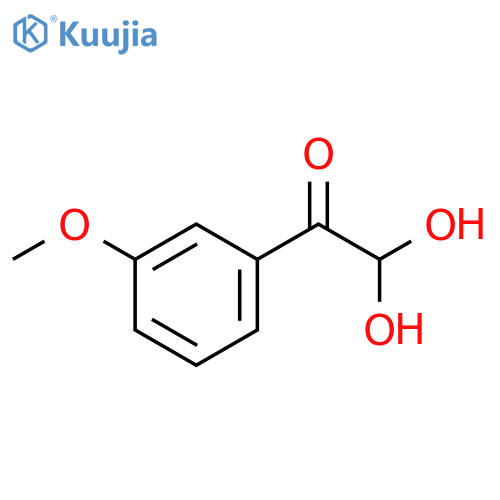3-Methoxyphenylglyoxal hydrate structure
