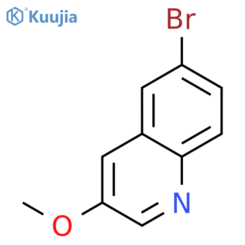 6-bromo-3-methoxy-quinoline structure