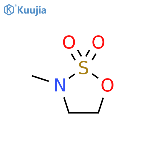 3-Methyloxathiazolidine 2,2-dioxide structure