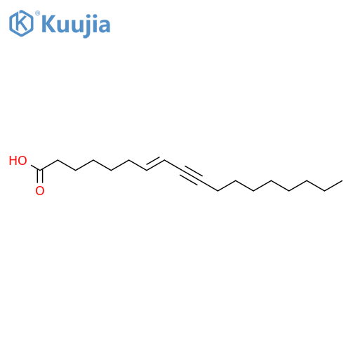 (Z)-7-octadecen-9-ynoic acid structure
