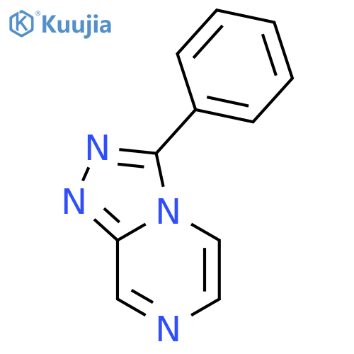 3-Phenyl-[1,2,4]triazolo[4,3-a]pyrazine structure