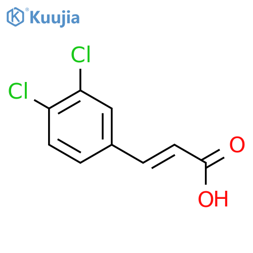 (E)-3-(3,4-Dichlorophenyl)acrylic acid structure