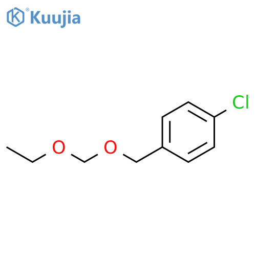Benzene, 1-chloro-4-[(ethoxymethoxy)methyl]- structure