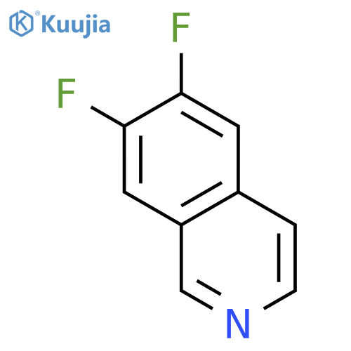 6,7-Difluoroisoquinoline structure