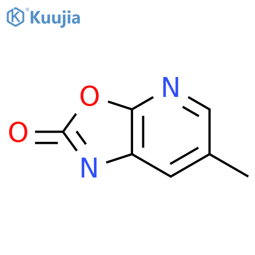 Oxazolo[5,4-b]pyridin-2(1H)-one,5-methyl- structure