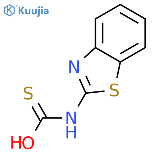Carbamothioic acid,2-benzothiazolyl- (9CI) structure