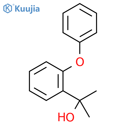 2-(2-phenoxyphenyl)propan-2-ol structure