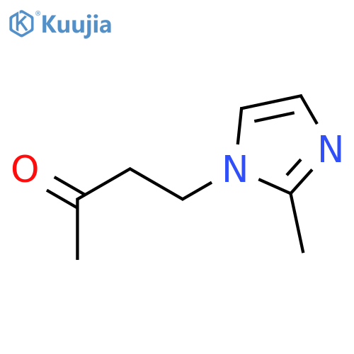 4-(2-Methyl-1H-imidazol-1-yl)-2-butanone structure