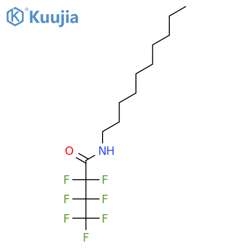 Butanamide, N-decyl-2,2,3,3,4,4,4-heptafluoro- structure