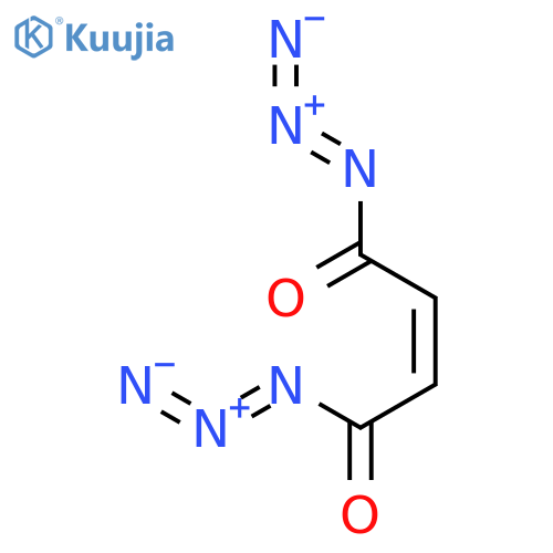 2-Butenedioyl diazide, (Z)- structure