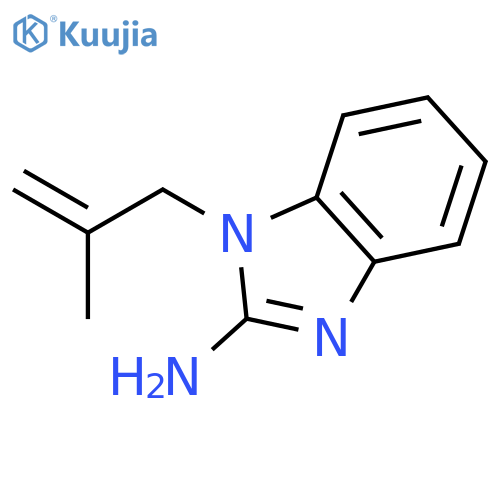 1-(2-methyl-2-propen-1-yl)-1H-Benzimidazol-2-amine structure