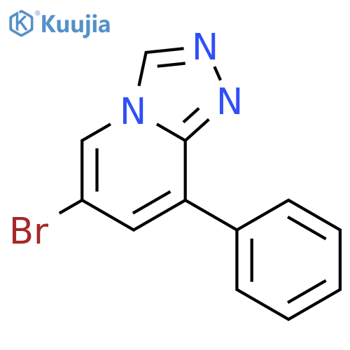 6-Bromo-8-phenyl-[1,2,4]triazolo[4,3-a]pyridine structure