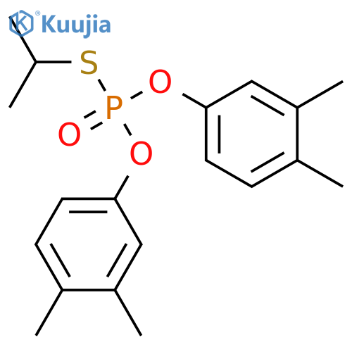 Phosphorothioic acid, O,O-bis(3,4-dimethylphenyl)S-(1-methylethyl) ester structure