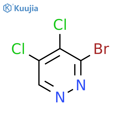 3-Bromo-4,5-dichloropyridazine structure