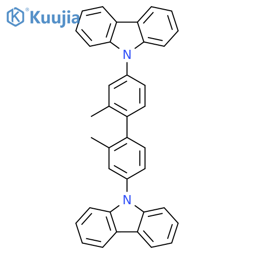 4,4'-Bis(9-carbazolyl)-2,2'-dimethylbiphenyl structure