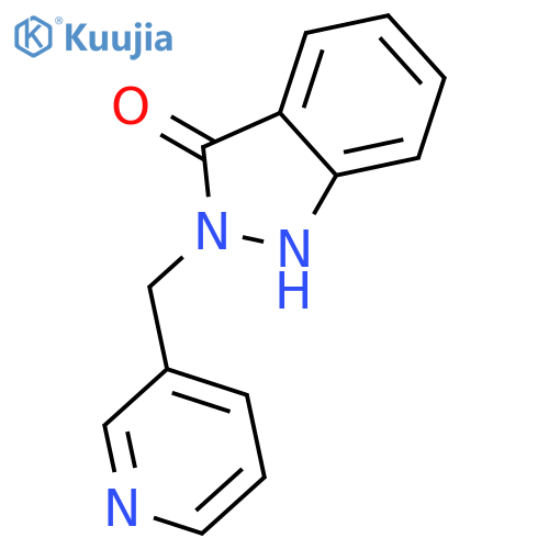3H-Indazol-3-one,1,2-dihydro-2-(3-pyridinylmethyl)- structure