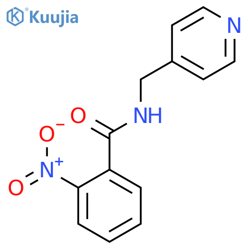 Benzamide, 2-nitro-N-(4-pyridinylmethyl)- structure