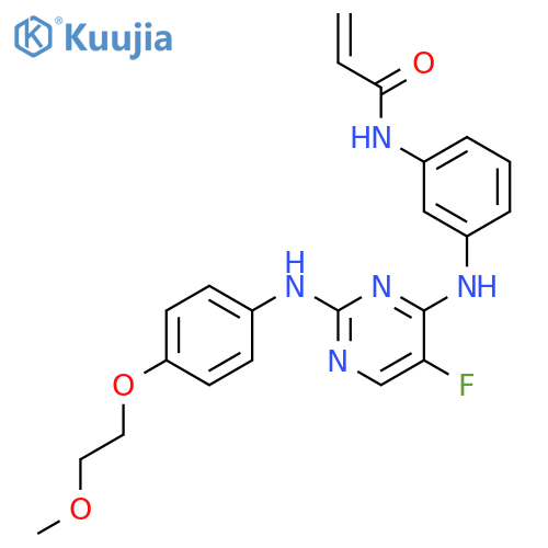 Spebrutinib structure
