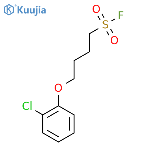 4-(2-Chlorophenoxy)butane-1-sulfonyl fluoride structure