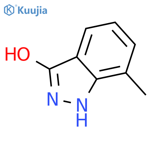 7-Methyl-1H-indazol-3-ol structure