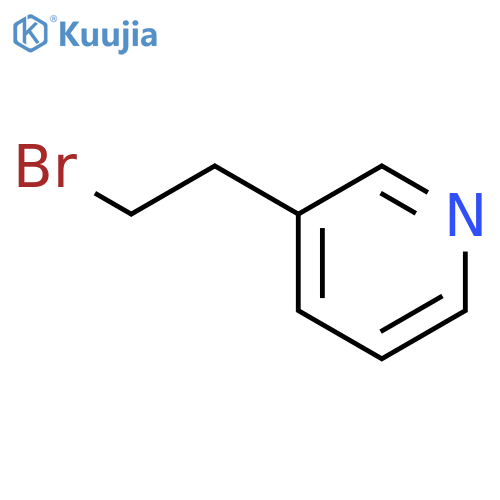 3-(2-Bromoethyl)pyridine structure