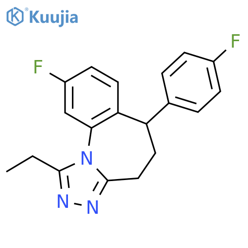 5-[(E)-(7-bromo-3,4-dihydro-2H-1-benzoxepin-5-ylidene)amino]oxypentanoic acid structure