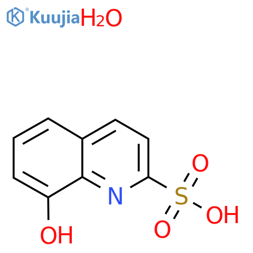 8-Hydroxy-quinoline-2-sulfonic acid monohydrate structure