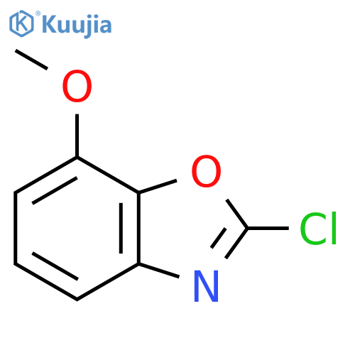 2-chloro-7-methoxy-1,3-benzoxazole structure