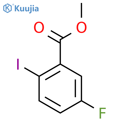 Methyl 5-fluoro-2-iodobenzoate structure