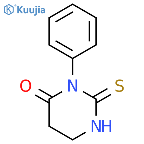 4(1H)-Pyrimidinone,tetrahydro-3-phenyl-2-thioxo- structure