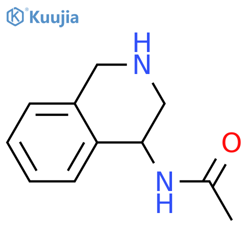N-(1,2,3,4-Tetrahydroisoquinolin-4-yl)acetamide structure