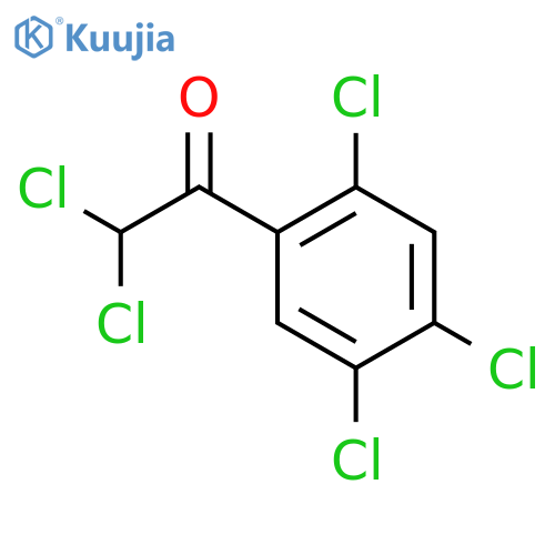 2,4,5-Trichlorophenacylidene Chloride structure