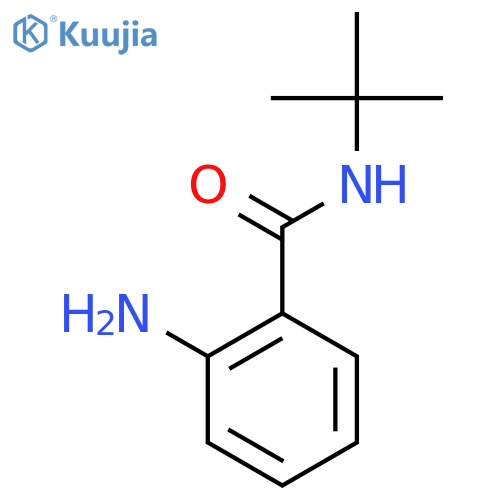 2-Amino-N-tert-butylbenzamide structure