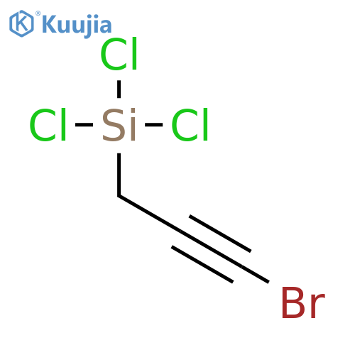 Silane, (3-bromo-2-propynyl)trichloro- structure