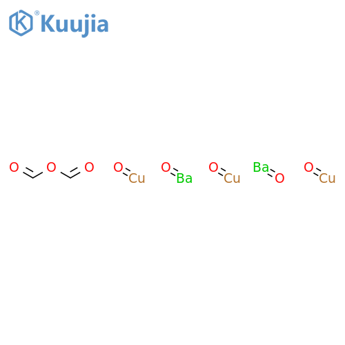 Praseadymium barium copper oxide (1-2-3) structure