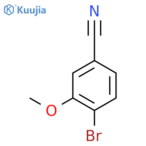 4-Bromo-3-methoxybenzonitrile structure