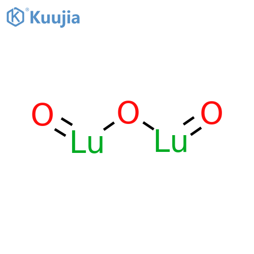 Lutetium oxide (Lu2O3) structure