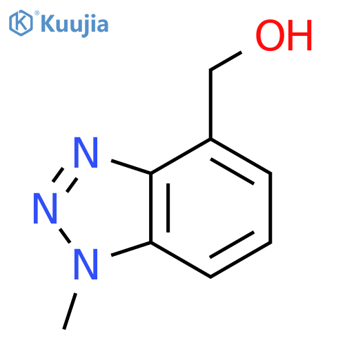 (1-Methyl-1H-benzo[d][1,2,3]triazol-4-yl)methanol structure